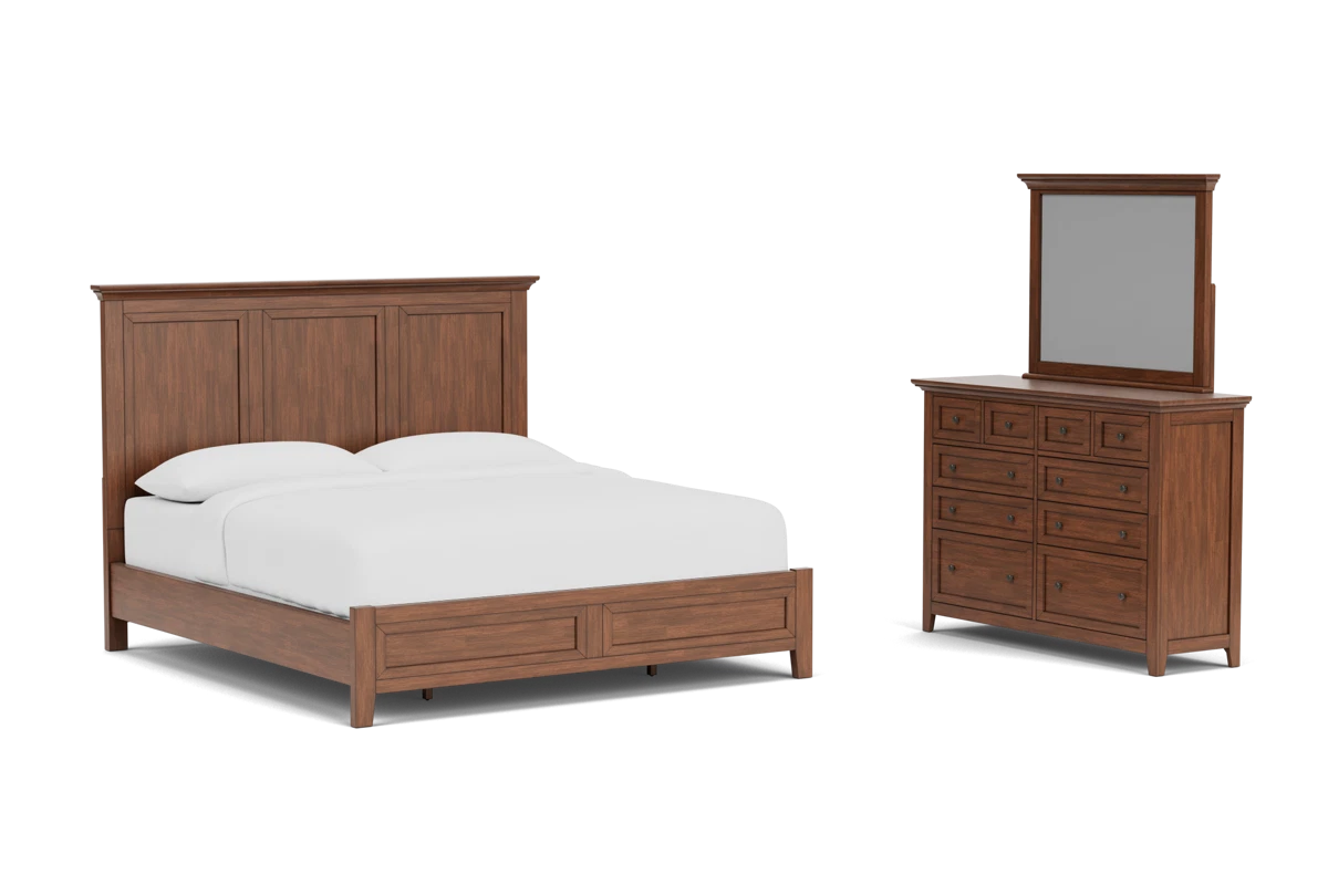 San Mateo 3-Piece Brown King Bedroom placeholder